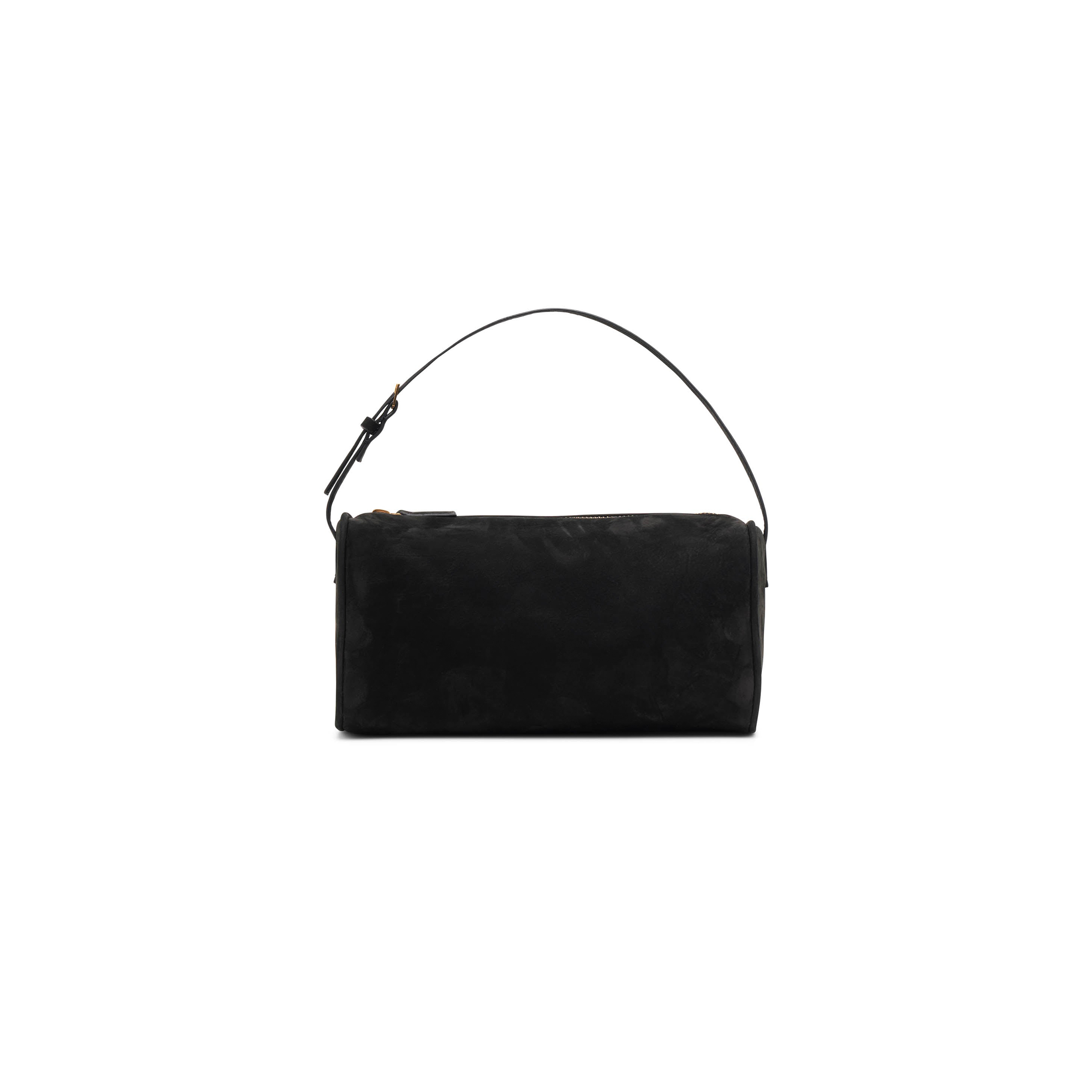 THE ROW 90'S BLACK NUBUCK BAG W1281L87BAG (19*10*7cm)